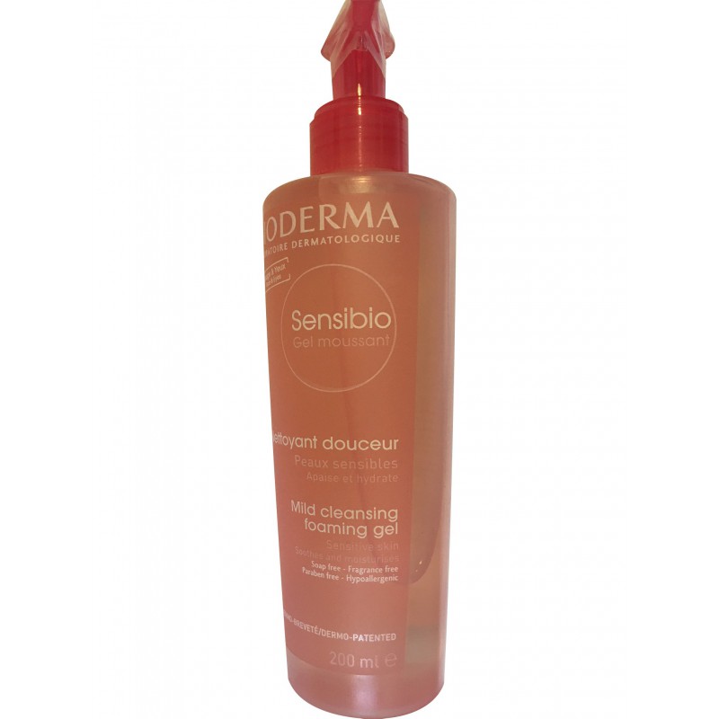 Bioderma sensibio gel moussant 200ml