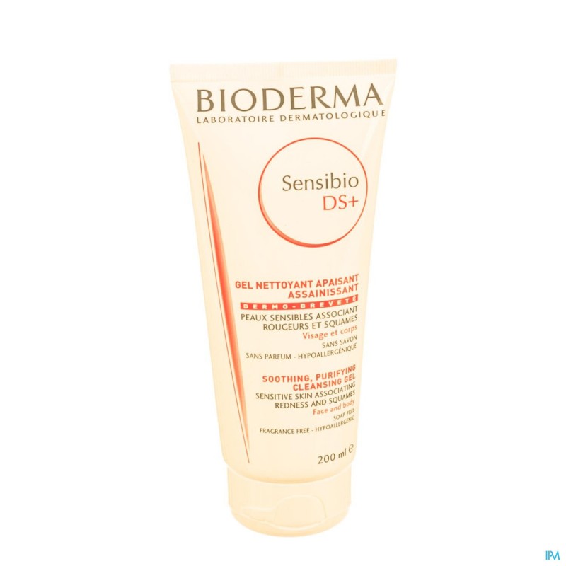 Bioderma Sensibio Ds+gel Moussant Peau Frag. 200m - Acheter en ligne
