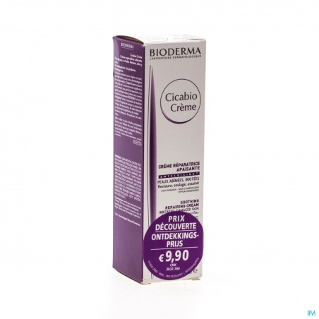 Bioderma cicabio creme beschadigde huid 100ml