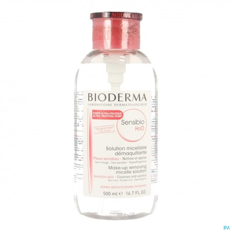 Bioderma sensibio h20 micel. Oplossing doseerpomp 500ml