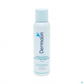 Dermolin déodorant anti transpirant spray nf 150ml