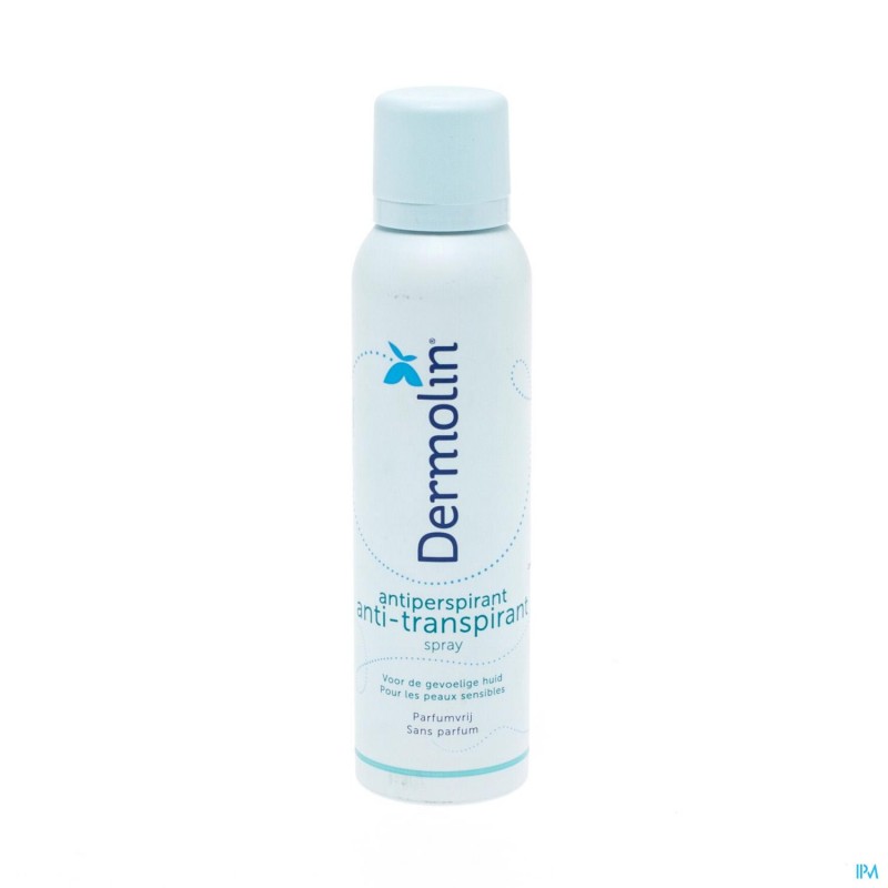 Dermolin déodorant anti transpirant spray nf 150ml