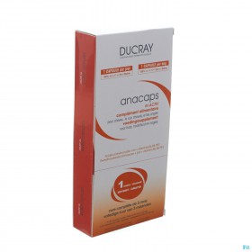 Ducray anacaps tri-activ caps 3x30