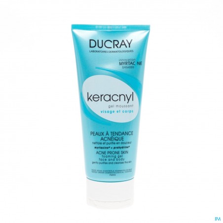 Ducray keracnyl gel moussant 200ml