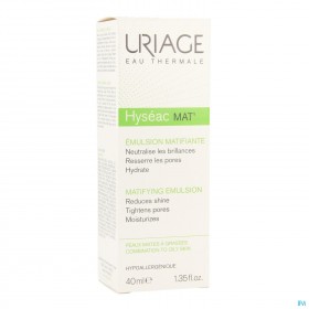 Uriage hyseac mat gel creme tube 40ml