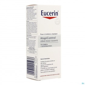 Eucerin atopicontrol creme visage calmante 50ml