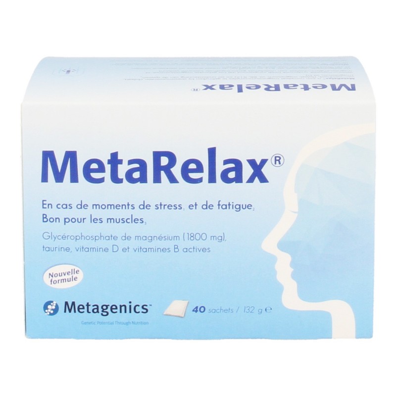 Metarelax sachet 40 21862 metagenics