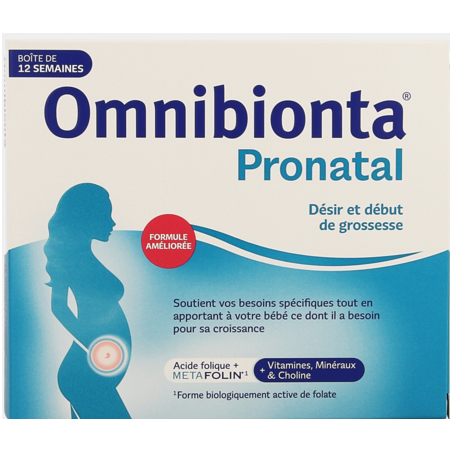Omnibionta Pronatal Metafolin Comprimés 90