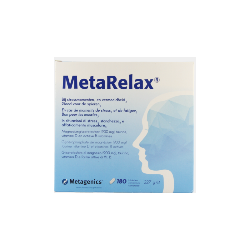 METARELAX NF TABL 180 22431 METAGENICS