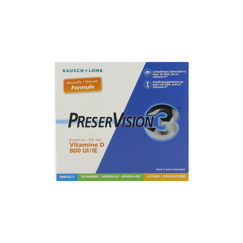 Preservision 3 gelules 180