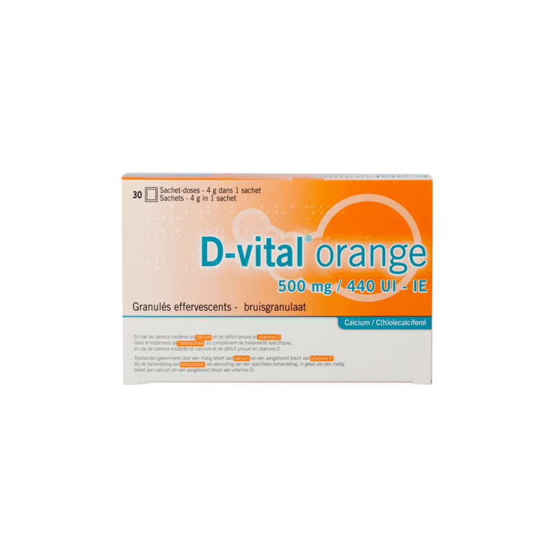 D-vital 500/440 30 Sachets - Acheter en ligne
