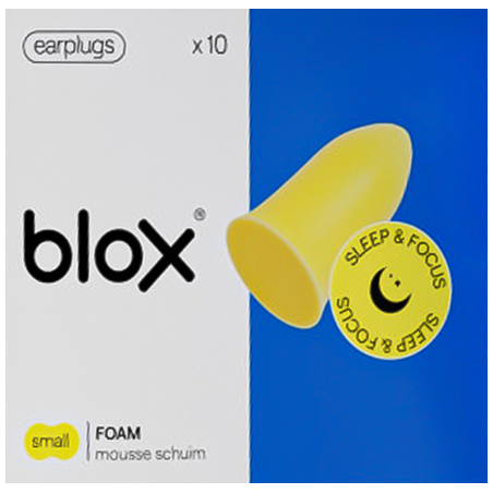 Blox Mousse Cylindriq.4 Paires Prot.audit. A/brui Blox Mousse Cylindriq.4 Paires Prot.audit. A/brui