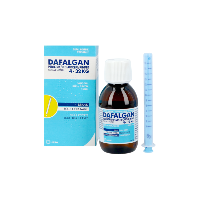 Dafalgan Siroop Pediatrie 1 Fles 90 ml