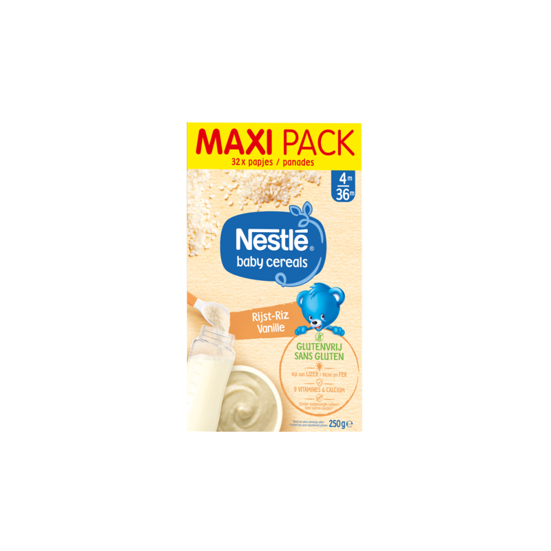 Baby Cereals Rijst-Vanille 500G