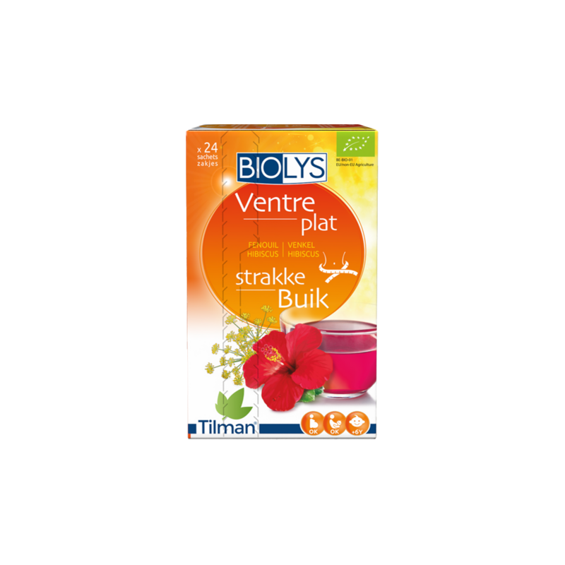 Biolys Thee Fenouil-Hibiscus Bio 20 Zakjes