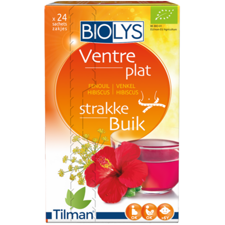 Biolys Thee Fenouil-Hibiscus Bio 20 Zakjes Biolys Thee Fenouil-Hibiscus Bio 20 Zakjes