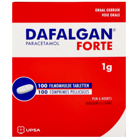 DAFALGAN FORTE 1G COMP PELL 100