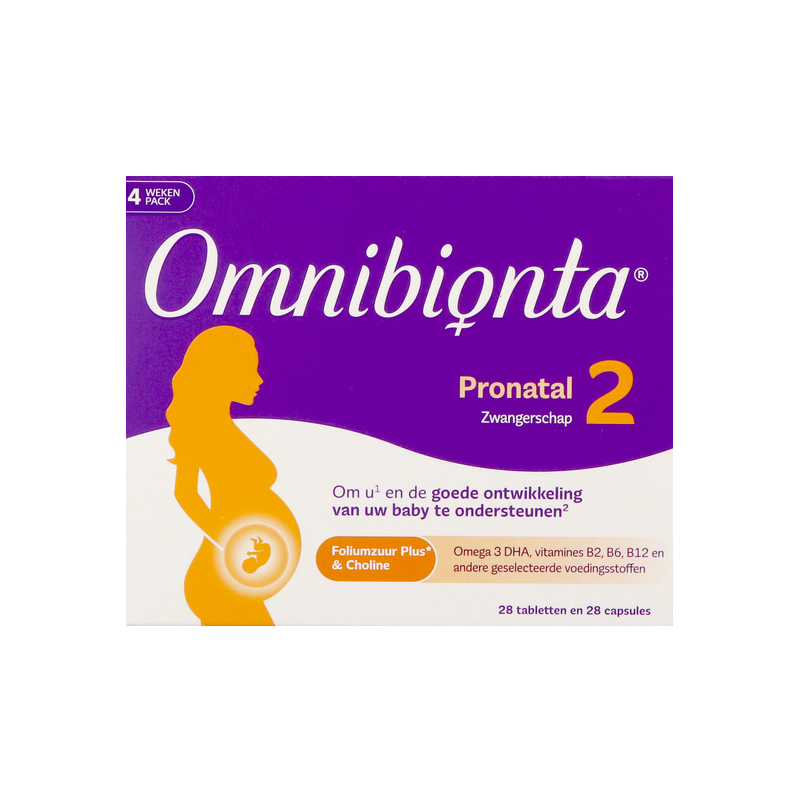 Omnibionta Pronatal + DHA 30 Capsules + 30 Tabletten