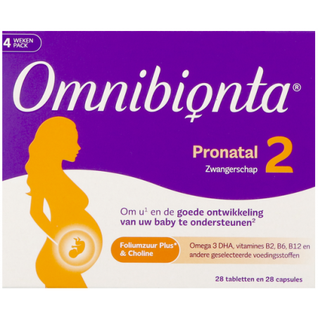 Omnibionta Pronatal + DHA 30 Capsules + 30 Tabletten Omnibionta Pronatal + DHA 30 Capsules + 30 Tabletten