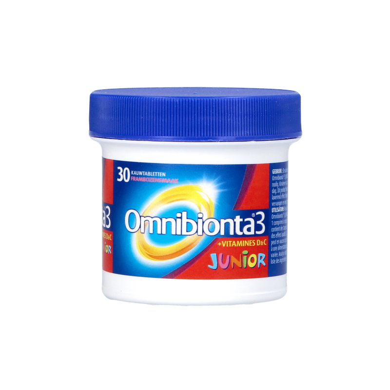 Omnibionta 3 Junior 30 comprimes à Croquer - Acheter en ligne