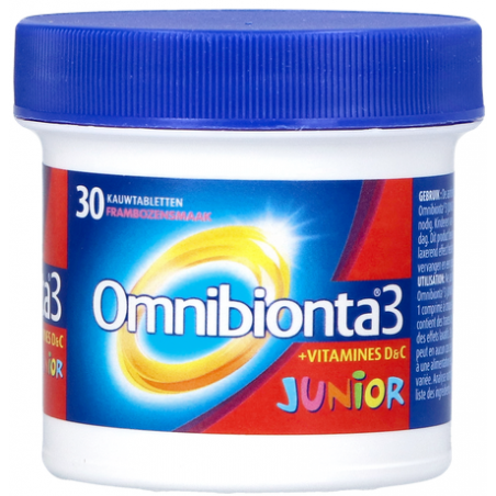 Omnibionta 3 Junior 30 comprimes à Croquer - Acheter en ligne
