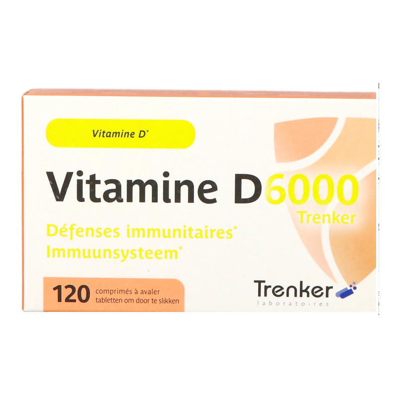 VITAMINE D6000 TRENKER COMP 120 NF