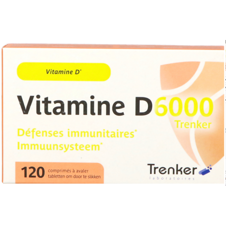 VITAMINE D6000 TRENKER COMP 120 NF