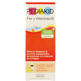 PEDIAKID FER+VIT B SOL BUV FL 125ML