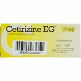 Cetirizine EG Tabletten 20 X 10mg