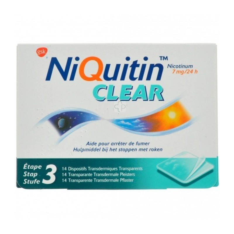 Niquitin Clear Patches 14 X 7mg