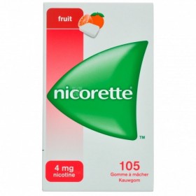 Nicorette Fruit Gomme Mach 105x4mg - Acheter en ligne