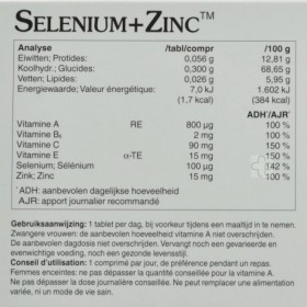 Selenium + Zinc 90 Tabletten