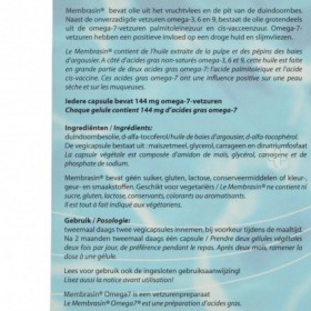 Membrasin Omega 7 60v-Capsules - Acheter en ligne