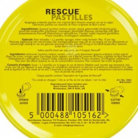 Bach Rescue Pastilles Sinaas Suikervrij 50G