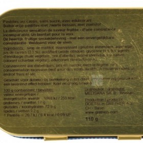 Grethers Blackcurrant Sans Sucre Past. 110 G