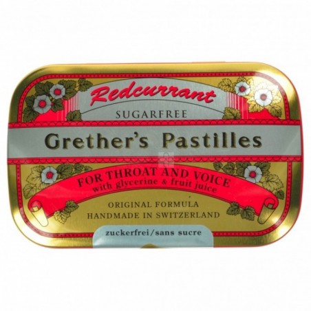 Grethers Redcurrant Sans Sucre Past. 110 G Grethers Redcurrant Sans Sucre Past. 110 G