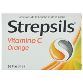 Strepsils Vitamine C Orange Pastilles 36