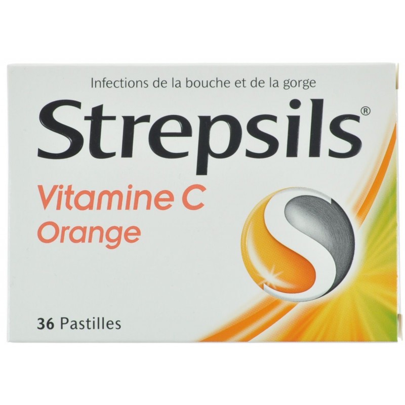Strepsils Orange Vit C 36 Past