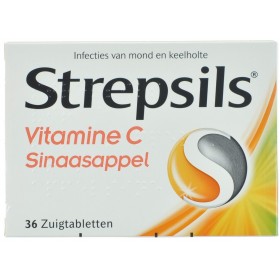 Strepsils Orange Vit C 36 Past