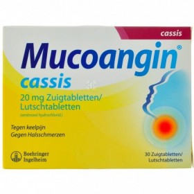 Mucoangin Cassis 30 Past