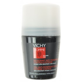 Vichy Homme Deodorant 72h Transpiration Intense 50ml