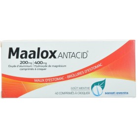 Maalox 200/400 Comprimés 40...