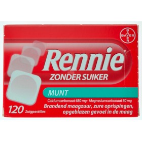 Rennie Sans Sucre Pastilles...