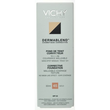 Vichy Dermablend Fluide 45 Gold 30ml