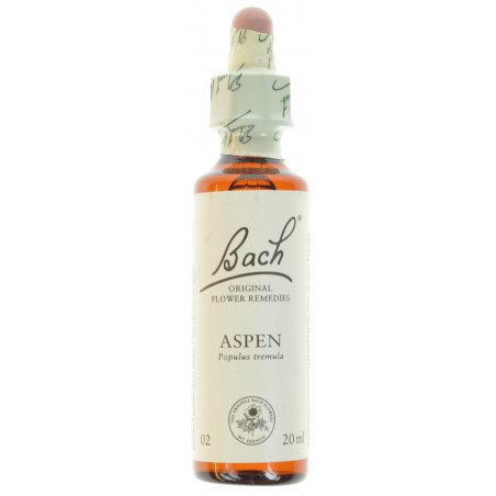 Fleurs de Bach 02 Aspen 20ml - Acheter en ligne Fleurs de Bach 02 Aspen 20ml - Acheter en ligne