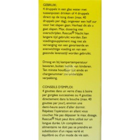 Fleurs de Bach Rescue Nuit Gouttes 10ml - Acheter en ligne