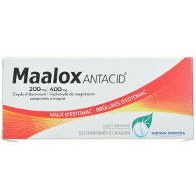 Maalox 200/400 Comprimés 100