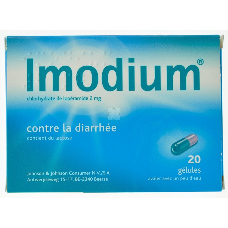 Imodium Capsules 20 X 2 Mg - Acheter en ligne