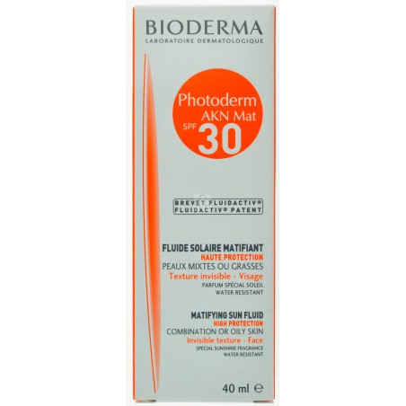 Bioderma Photoderm Akn Mat IP30 Fluide 40ml