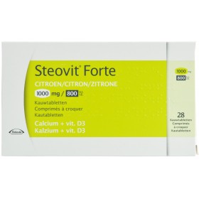 Steovit D3 1000mg/800 comprimes a Croquer 28 - Acheter en ligne